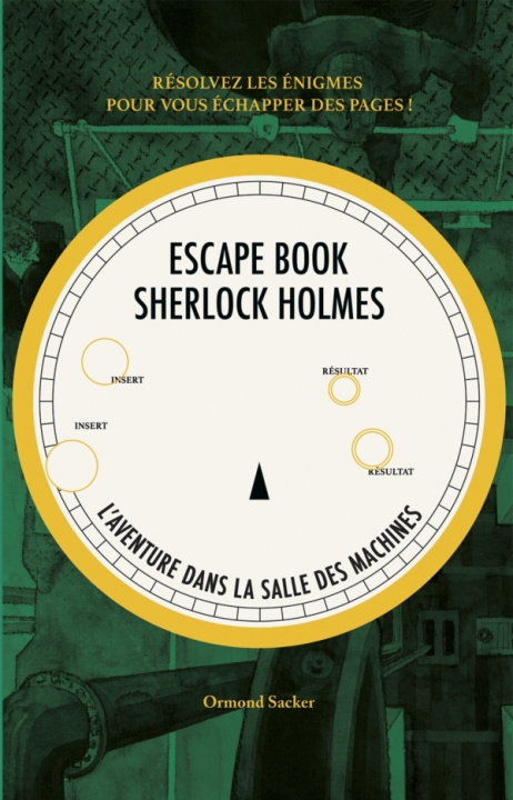 Kniha Sherlock Holmes Escape Book Ormond Sacker