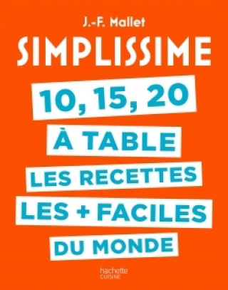 Carte Simplissime 10, 15, 20 à table Jean-François Mallet