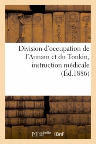 Carte Division d'Occupation de l'Annam Et Du Tonkin 