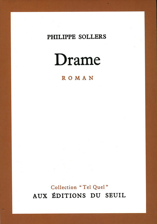 Knjiga Drame Philippe Sollers