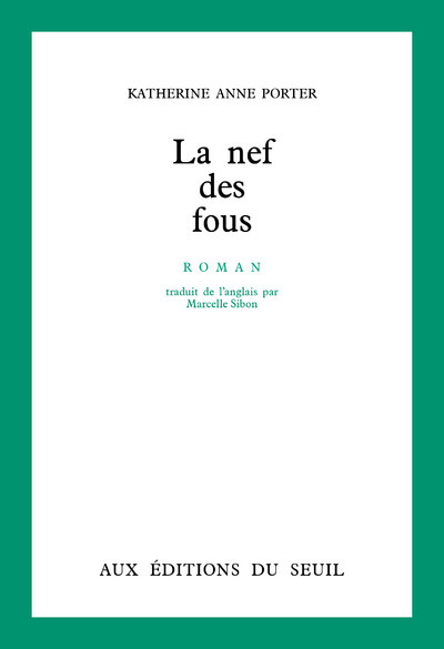 Kniha La Nef des fous Katherine Anne Porter