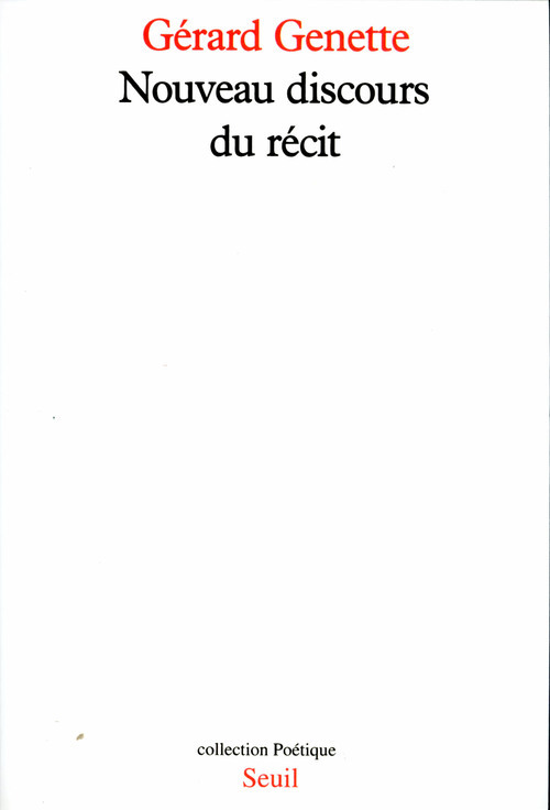 Kniha Nouveau Discours du récit Gérard Genette