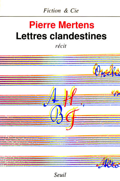 Buch Lettres clandestines Pierre Mertens
