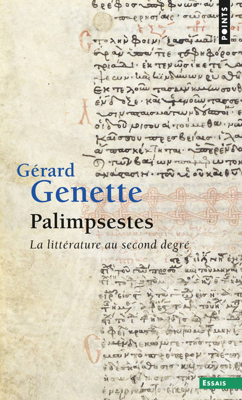 Book Palimpsestes Gérard Genette