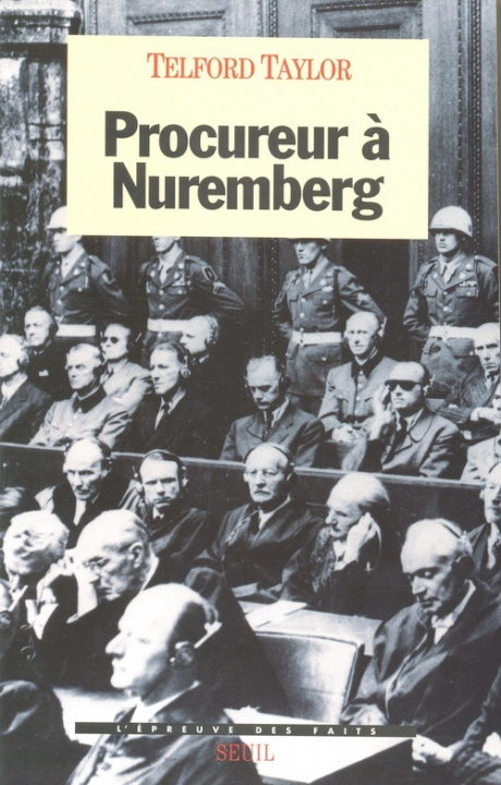 Knjiga Procureur à Nuremberg Telford Taylor
