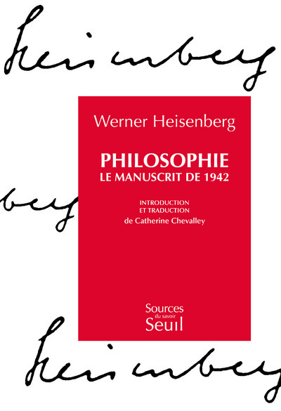 Kniha Philosophie. Le manuscrit de 1942 Werner Heisenberg