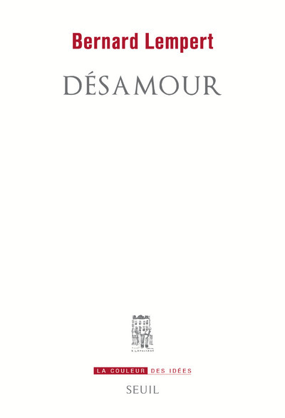 Knjiga Désamour Bernard Lempert
