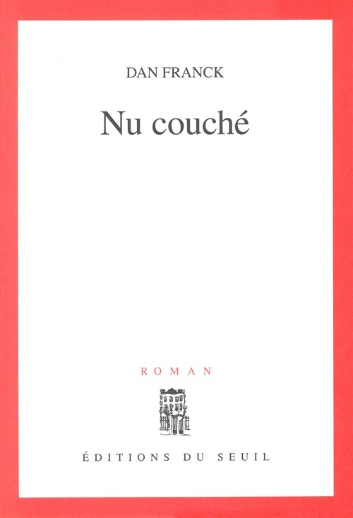 Book Nu couché Dan Franck