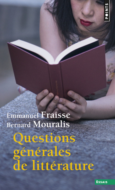 Carte Questions générales de littérature Emmanuel Fraisse