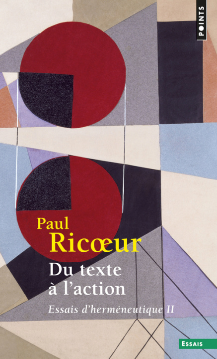 Carte Du texte à l'action, tome 2  (II) Paul Ricoeur