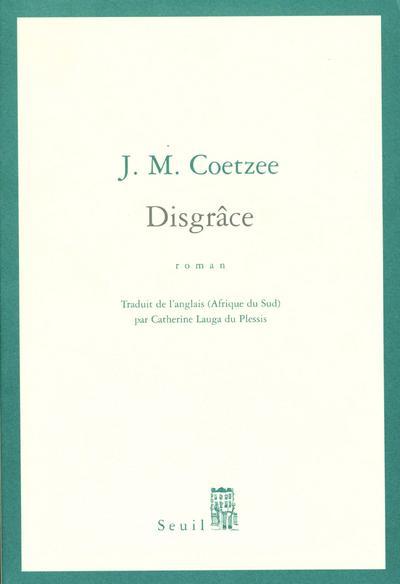 Książka Disgrâce John Maxwell Coetzee