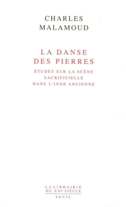 Buch La Danse des pierres Charles Malamoud