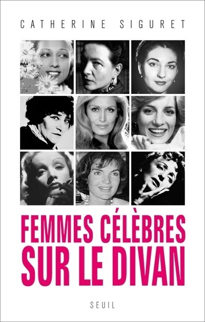 Livro Femmes célèbres sur le divan Catherine Siguret