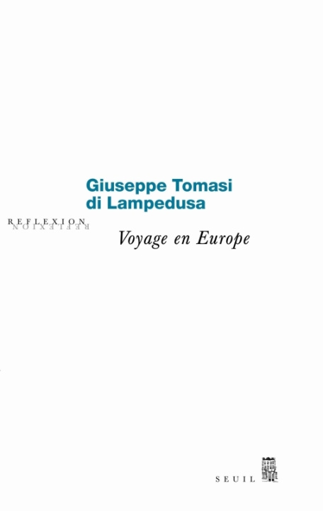 Kniha Voyage en Europe Giuseppe Tomasi di Lampedusa