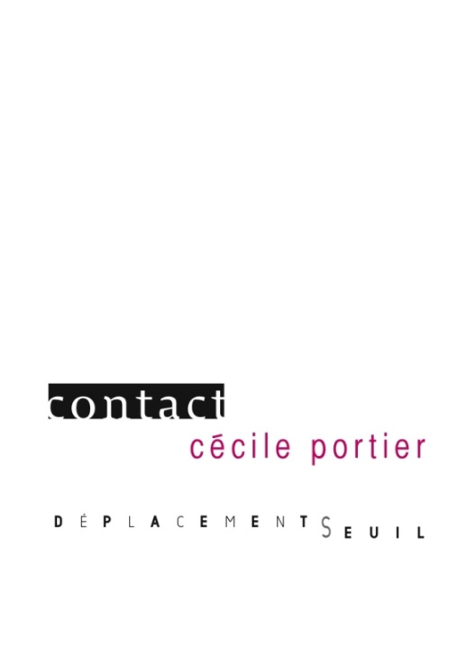 Book Contact Cécile Portier