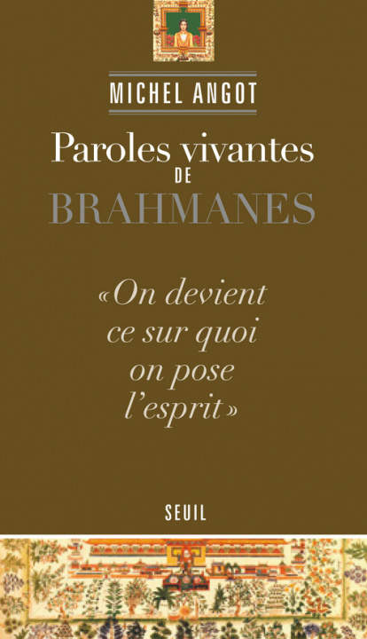 Kniha Paroles de brahmanes Michel Angot