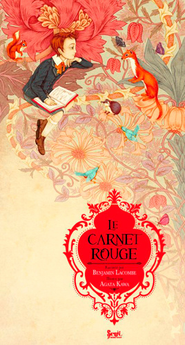 Book Le Carnet rouge Benjamin Lacombe