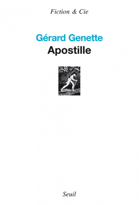 Kniha Apostille Gérard Genette