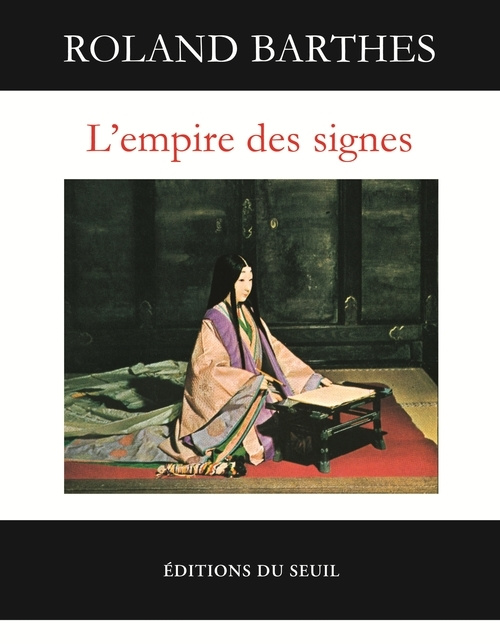 Book L'Empire des signes Roland Barthes