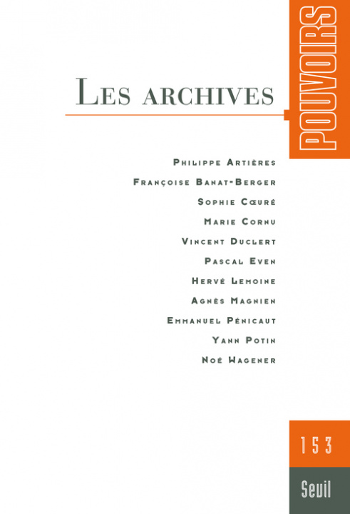 Knjiga Pouvoirs n°153, tome 3 