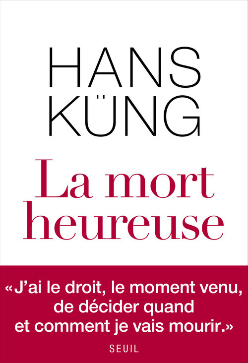 Libro La Mort heureuse Hans Küng
