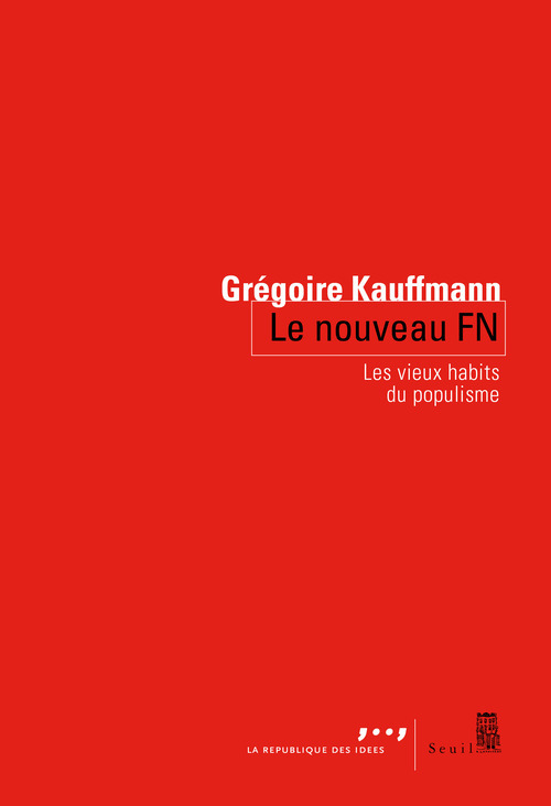 Book Le Nouveau FN Grégoire Kauffmann