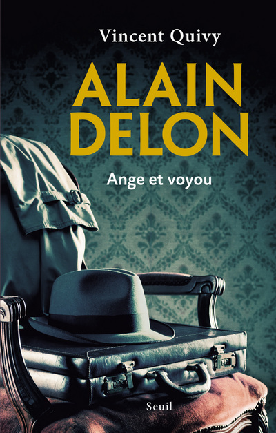 Book Alain Delon, ange et voyou Vincent Quivy