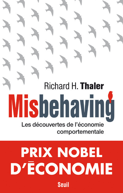 Kniha Misbehaving Richard H. Thaler