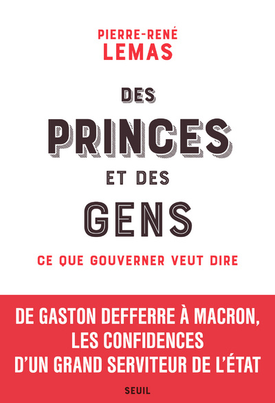 Knjiga Des princes et des gens Pierre-René Lemas