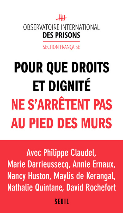 Kniha Pour que droits et dignité ne s'arrêtent pas au pied des murs Annie Ernaux