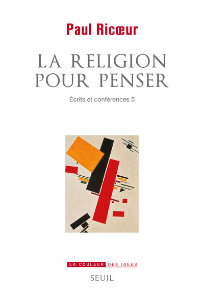 Könyv La Religion pour penser Paul Ricœur