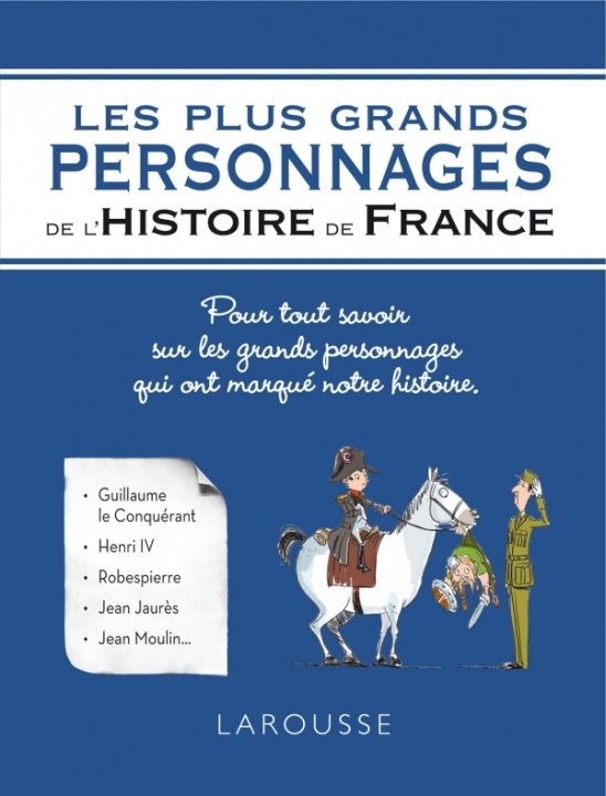 Knjiga Les plus grands personnages de l'histoire de France Renaud Thomazo