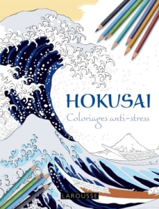 Carte Hokusai coloriages anti-stress 