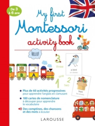 Carte My first Montessori activity book Lydie Barusseau
