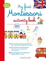 Kniha My first Montessori activity book Lydie Barusseau