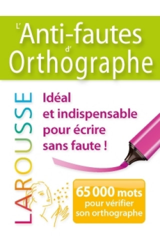 Knjiga L'Anti-fautes d'orthographe 