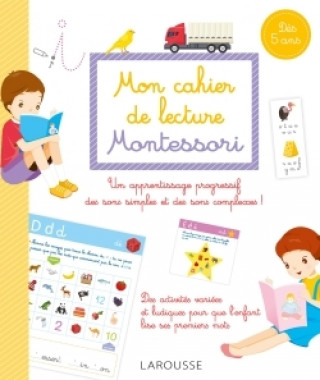 Carte Mon cahier de lecture Montessori Delphine Urvoy