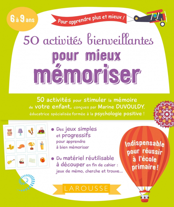 Kniha 50 activités bienveillantes pour mieux mémoriser Marine Duvouldy