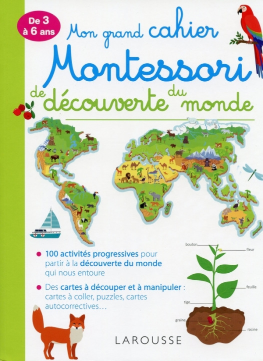 Kniha Mon grand cahier Montessori de découverte du monde Christelle GUYOT