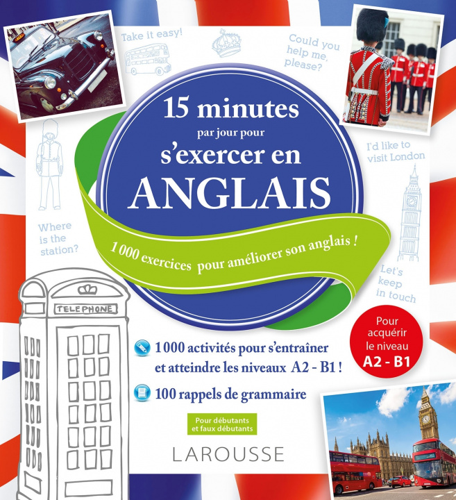 Könyv 15 minutes par jour pour s'exercer en anglais 