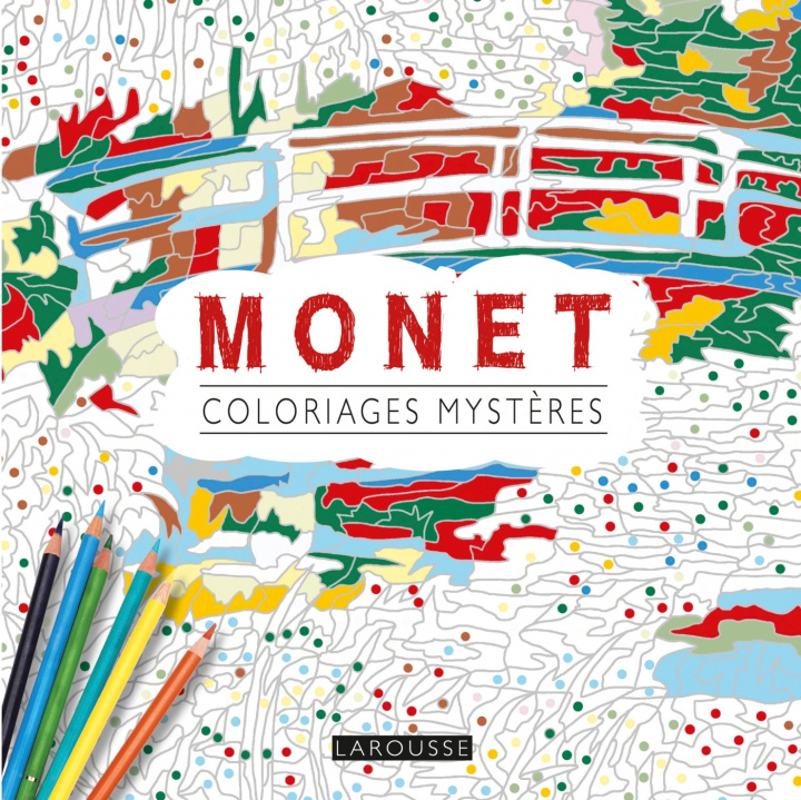 Kniha Coloriages mystères Monet 