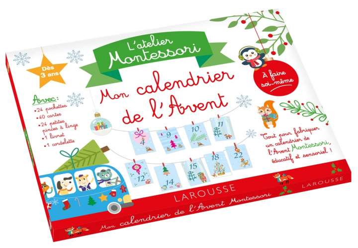 Könyv Mon atelier Montessori calendrier de l'avent 