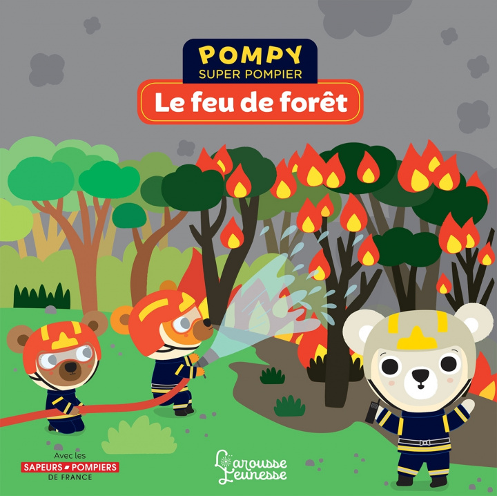 Könyv Pompy - Le feu de forêt Emmanuelle Kecir Lepetit