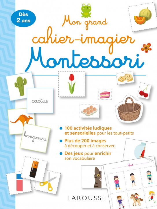 Kniha Mon grand  cahier Montessori des premiers mots 