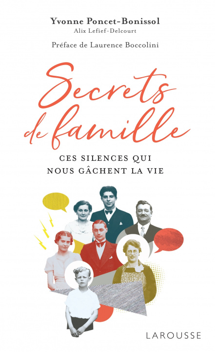 Książka Secrets de famille Yvonne PONCET-BONISSOL