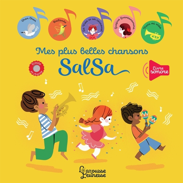 Kniha Mes plus belles chansons salsa 