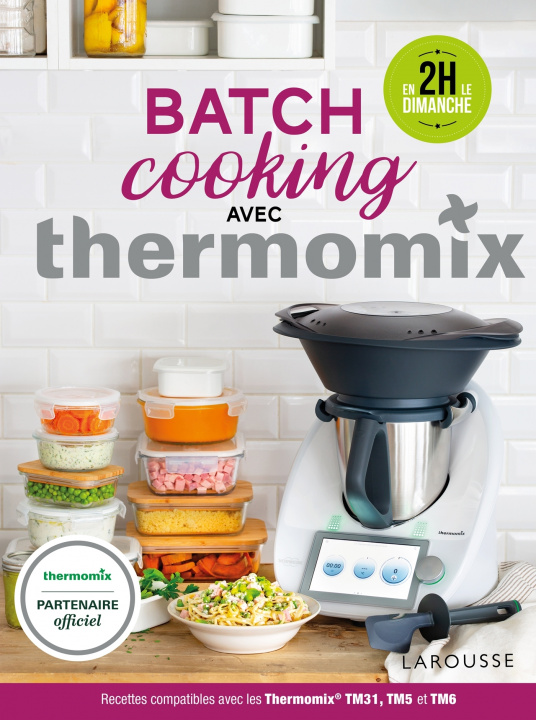 Könyv Batch Cooking avec Thermomix Bérengère Abraham