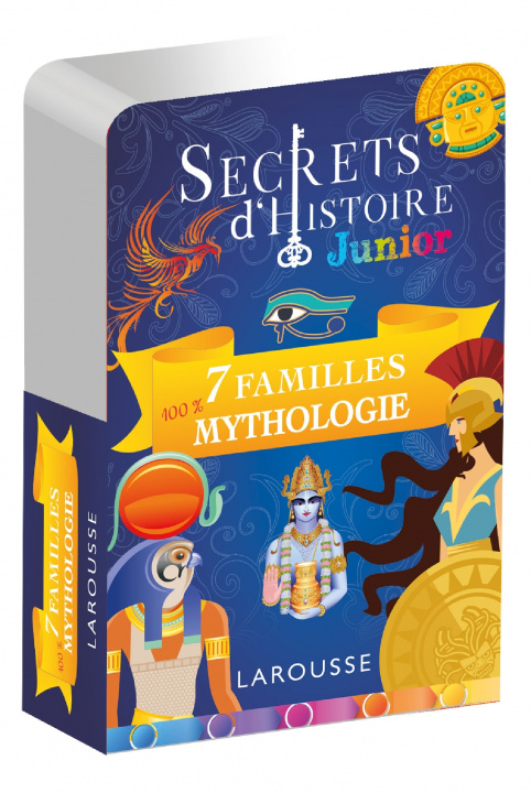Könyv Secrets d'histoire junior - Jeu des 7 familles, Spécial Mythologie, et Qui suis-je ? 
