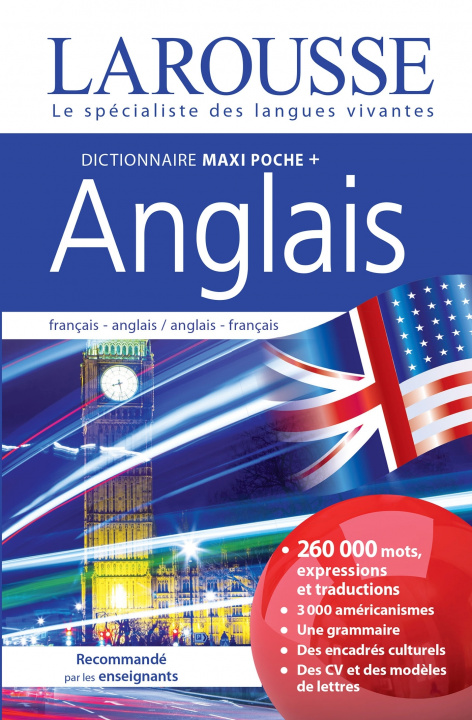 Książka Dictionnaire Larousse Maxipoche Plus Anglais 2 en 1 