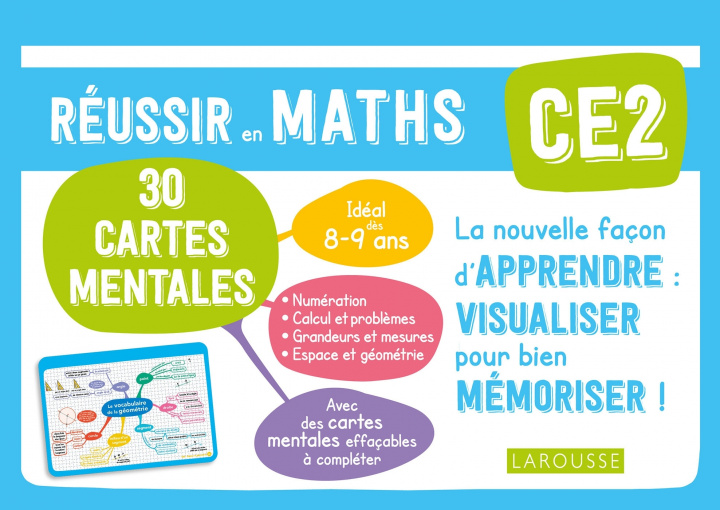 Buch Cartes mentales Maths CE2 Caroline Jambon